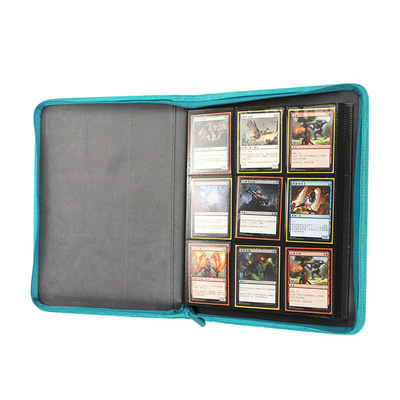 quality Chơi Pokemon Thẻ giao dịch Chất kết dính Pu Leather 18 Túi có dây kéo factory