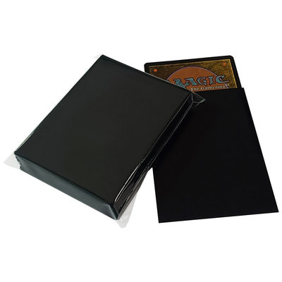 CPP Orange Texture Matte Black Card Sleeves Bảo vệ MTG 66X91mm Xáo trộn dễ dàng