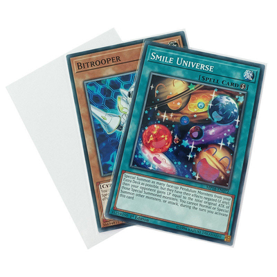 Bán buôn Yugioh Polypropylene Card Sleeves 61x88mm Trading Card Sleeves Không thấm nước