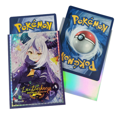 Tùy Chỉnh Hình Ba Chiều Nghệ Thuật In Thẻ Tay Tcg Hoạt Hình Thẻ Tay MTG Yugioh Kích Thước Anime Cô Gái Dễ Thương Thẻ Tay