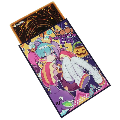 Nghệ thuật in tùy chỉnh In thẻ trò chơi Kích thước nhỏ cho Bộ bảo vệ thẻ bài Yugioh