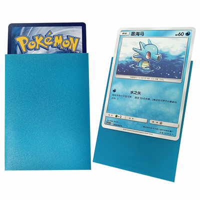 Không có axit và PVC 66x91 MTG Standard Matte Blue Game Hộp thẻ nhựa