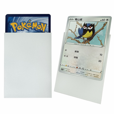 50pcs mỗi túi CPP Tay áo thẻ màu trắng 66X91mm cho MTG Games