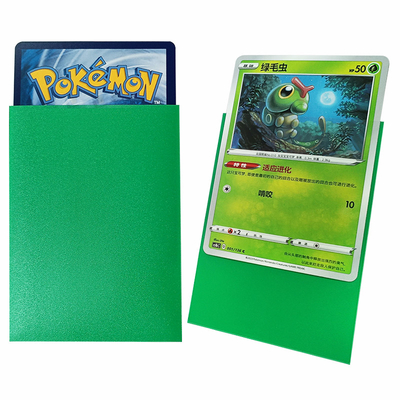 66x91mm MTG Green Sleeves Matte Deck Protector Sleeves For Pokemon Card (Mỹ)