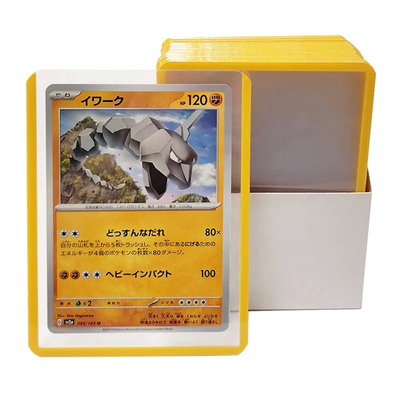 Logo tùy chỉnh PVC Toploaders Protectors 35pt Top Loading Card Holder cho thẻ giao dịch