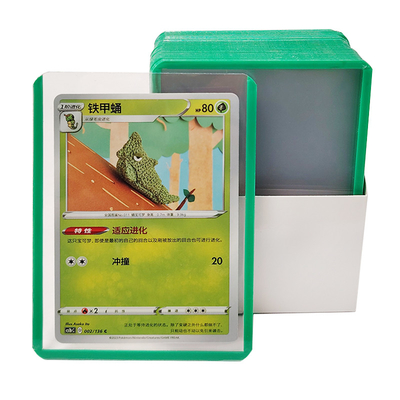 Logo cá nhân Bộ giữ thẻ nhựa PVC Loader hàng đầu để bảo vệ thẻ Heavy Duty 35C
