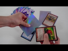 In Shining Holographic Card Sleeves Acid Free Deck Protector Sleeves