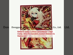 Khẩu thẻ tùy chỉnh màu mờ & bóng ️ Độ rõ ràng cao, tiêu chuẩn Ultra-Pro, chống trầy xước & chống nước