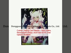 Tay áo thẻ giao dịch tùy chỉnh ️ Đơn đặt hàng hàng loạt, thiết kế cá nhân, tùy chọn không axit & không PVC có sẵn