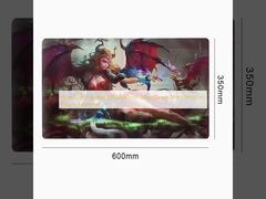 Bàn chơi chống trượt 600x350mm Mtg Game Mats Chất liệu vải mịn